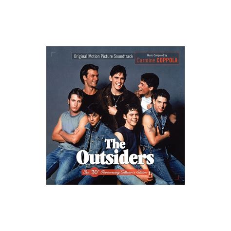 The movie details a town split between the wealthy south zone gang called 'the socials' and the poor north zone gang called 'the. The Outsiders | Carmine COPPOLA | CD