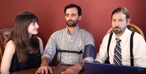 Facebook is showing information to help you better understand the purpose of a page. Couples take a lie detector test