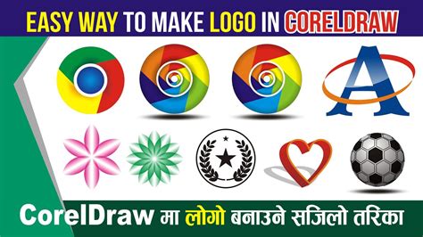 Logo Design In Coreldraw Easy Way To Make Logo In Corel Logo