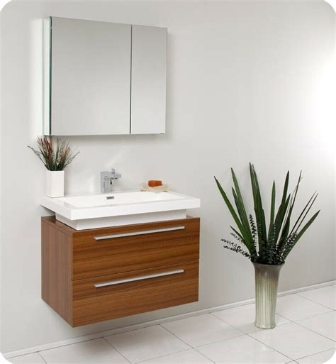 Buy bathroom modern vanity cabinets and get the best deals at the lowest prices on ebay! Fresca Medio 32" Teak Modern Bathroom Vanity w/ Medicine ...
