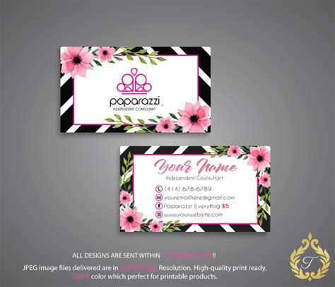 Black jewelry business card design # 1901021. Paparazzi Business Cards, Personalized Paparazzi Jewelry ...