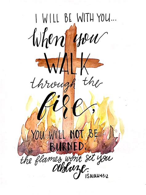 Bible Verse Images For Fire