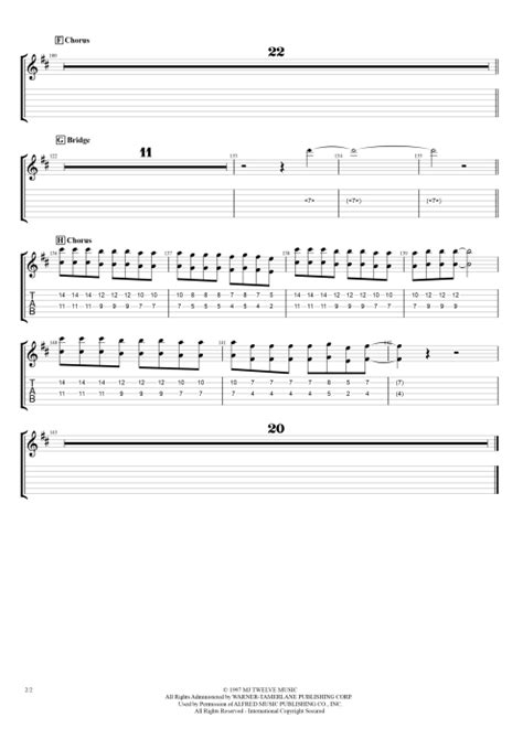 Everlong Tab By Foo Fighters Guitar Pro Guitars Bass And Backing