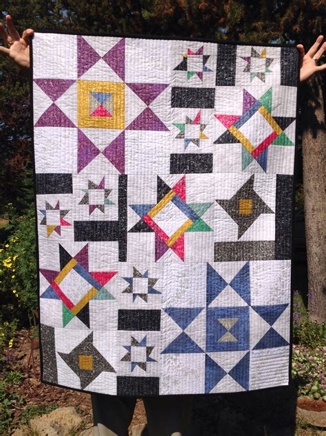 Starfall Quilt For Hannahs Baby Modern Quilts Quilts Quilters
