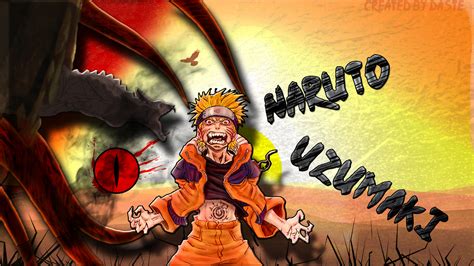 Naruto Uzumaki Kyuubi Rage Wallpaper By Daste2016 On Deviantart