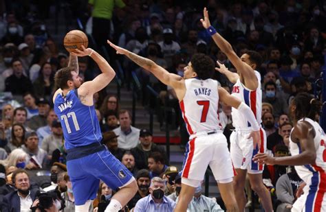 Nba Luka Doncic Mavericks Too Much For Pistons Inquirer Sports