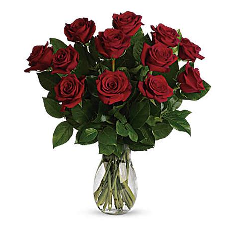 1 Dozen Red Roses Bouquet Hometown Floral And Decor