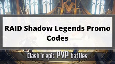 Raid Shadow Legends Promo Codes 2023 Wiki Mrguider