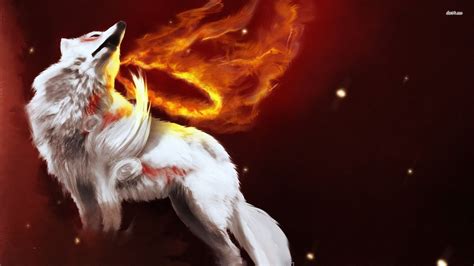 Fire Wolf Wallpaper 61 Images