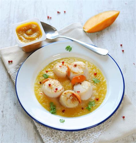 Coquilles Saint - Jacques au chutney de mangue