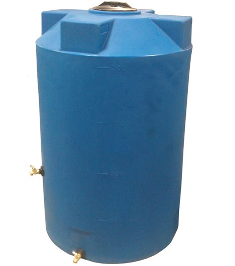 200 Gallon Emergency Water Storage Tank - equipped with all the