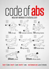 Pictures of Good Ab Workouts Without Equipment