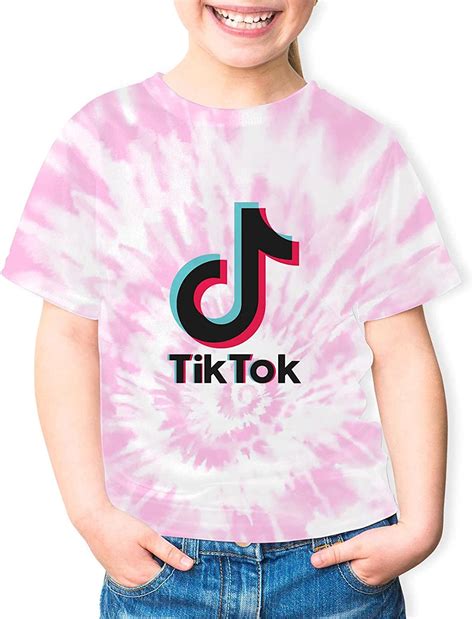 Tik Tok40 Kids T Shirts Girls Boys Summer Unisex Tees Cool Short Sleeve
