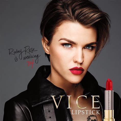 Ruby Rose Urban Decay Urban Decay Vice Lipstick Teen Vogue