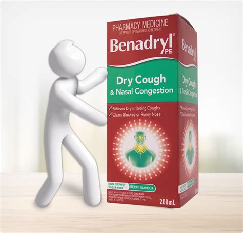 Dry Cough And Nasal Congestion Relief Benadryl® Australia