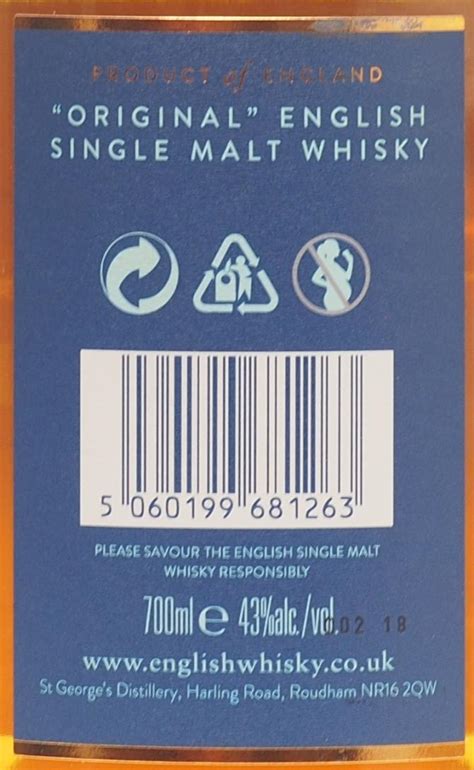 The English Whisky Original Ratings And Reviews Whiskybase