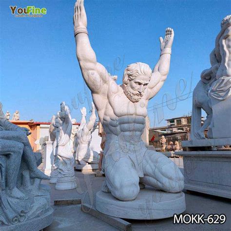 Famous Life Size Marble Atlas Man Statue Suppliers Mokk