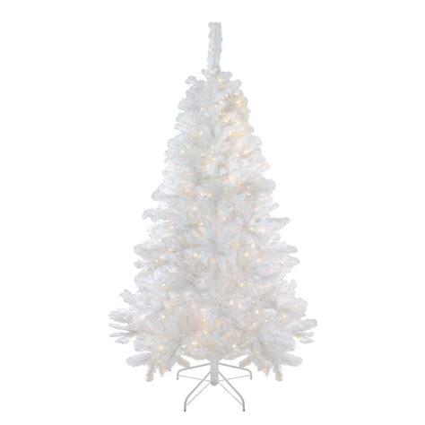 Northlight 65 Pre Lit White Medium Iridescent Pine Artificial