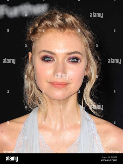 Los Angeles Ca Usa Th Mar Imogen Poots At Arrivals For Need For Speed Premiere Tcl