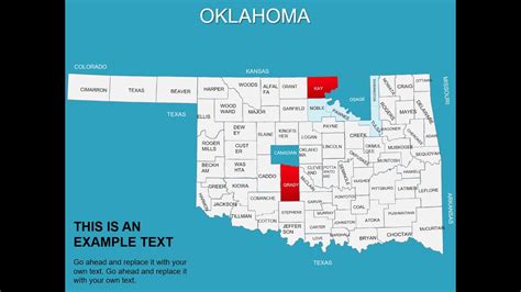 Oklahoma United States Keynote Map Youtube