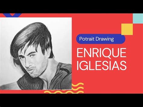 Enrique Iglesias Part Beard Drawing Of Spanish Singer Enrique