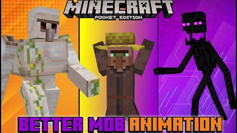 Better Mob Animations Pack 119 Seeds General Minecraft