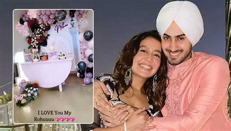 Neha Kakkar Birthday Heres How Husband Rohanpreet Singh Made It Special Bollywood Bubble