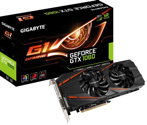 Gigabyte Announces The Geforce Gtx 1060 G1gaming Graphics Card