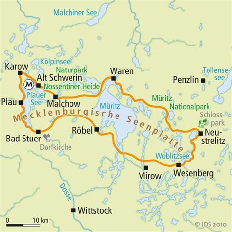 From wikimedia commons, the free media repository. Meclenburgische Seenplatte Radweg Karte | Seenplatte ...