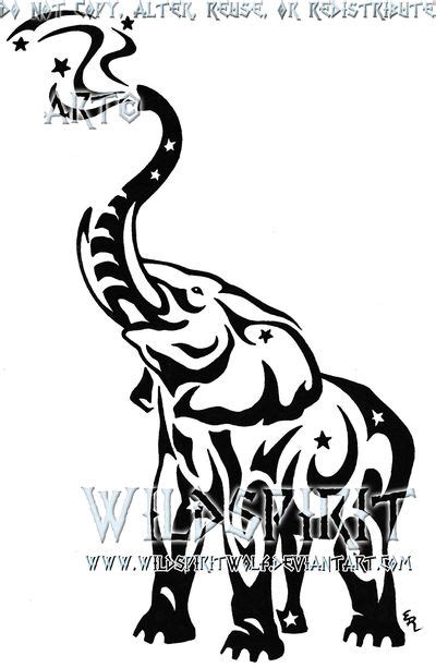 37 Best Elephant Tribal Tattoo Stencils Images Elephant Tribal
