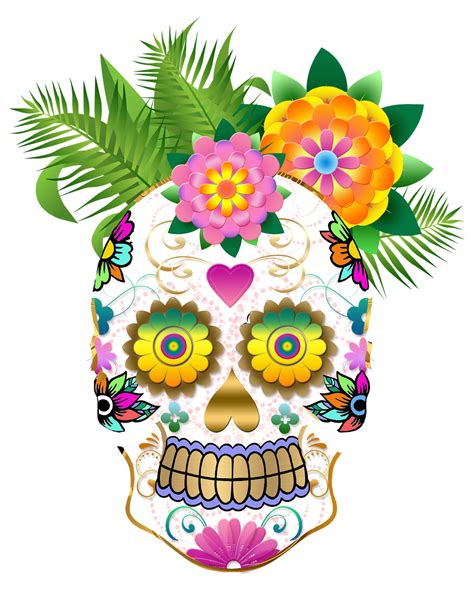 Día De Los Muertos Cráneo Del Imagen Gratis En Pixabay Pixabay