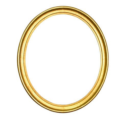 Oval Gold Circle Picture Frames Silver Large Oval Png Download 880