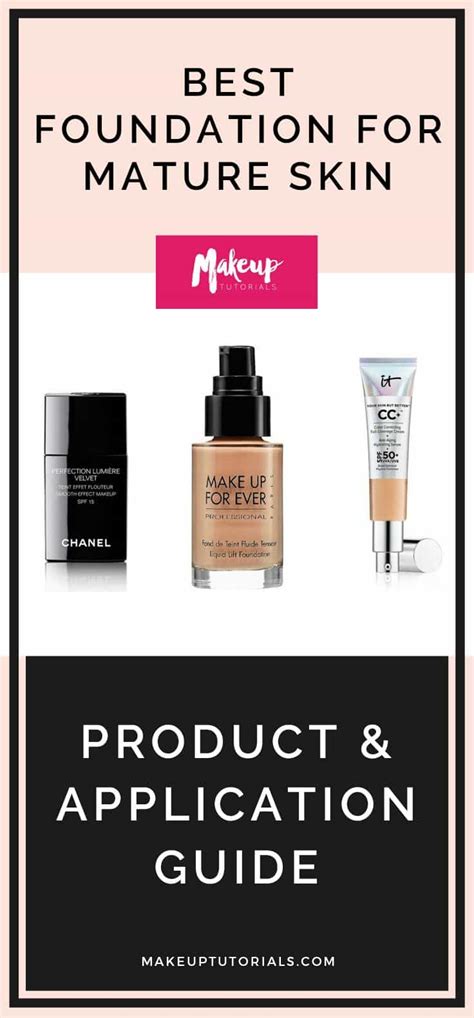 Best Makeup Foundations For Mature And Dry Skin