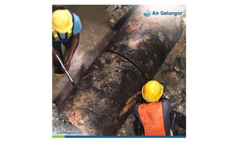 Air selangor pemegang lesen tunggal perkhidmatan air mulai. Repair works for burst pipes in Klang completed - Selangor ...