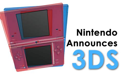 Nintendo Announces Ds Successor 3ds Sidequesting