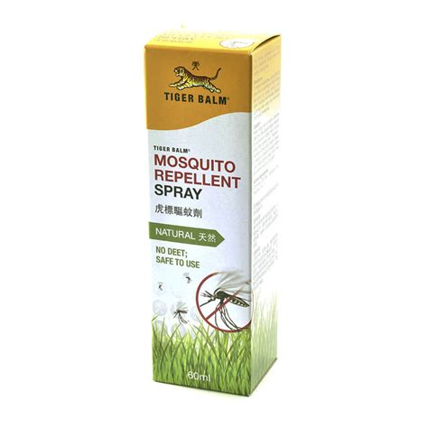 We went to the pharmacy to grab a couple of mosquito repellents. Tiger Balm Mosquito Repellent Spray, 60ml | Tiger Balm ...