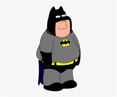 Peter Griffin Batman Fat Man Bat Man Png Image Transparent Png