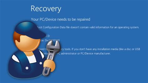 How To Fix Your Pcdevice Needs To Be Repaired Boot Configuration