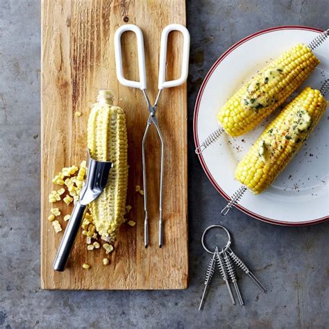 May not work at restaurants or gas stations. Open Kitchen by Williams Sonoma Corn Set | Vegetable Tool ...
