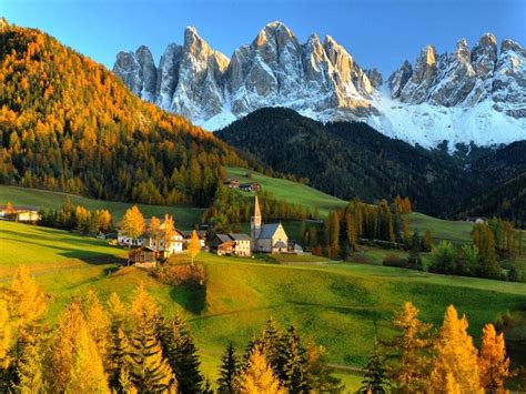 Val Di Funes The Dolomites Italy Places Pinterest