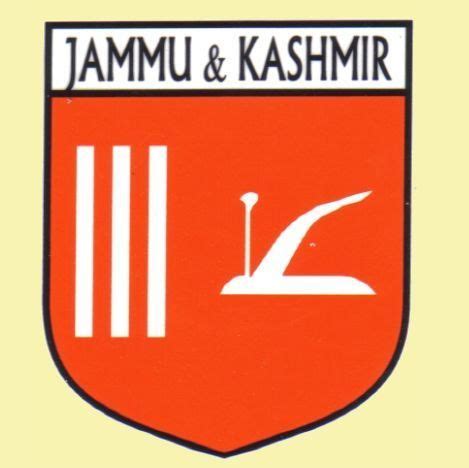 Jammu And Kashmir Flag Country Flag Jammu And Kashmir Decals Stickers Set Of Flag Country