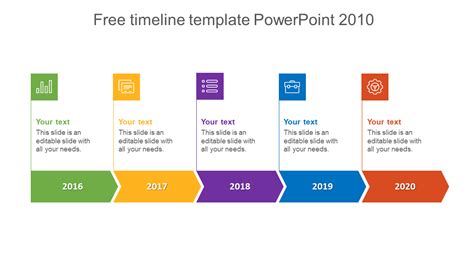 Download Our Free Timeline Template Powerpoint 2010
