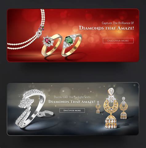 Jewellery Store Website Header Images Behance