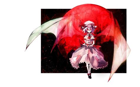 Free Download Hd Wallpaper Touhou Wings Red Pixiv Vampires Hats
