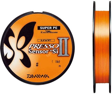 DAIWA UVF Presso Sensor Si II Orange 150m 0 15 2 8lb Fishing