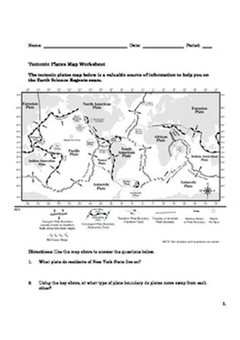 This is an online quiz called plate tectonic practice. 33 Plate Tectonic Worksheet Answers - Worksheet Project List
