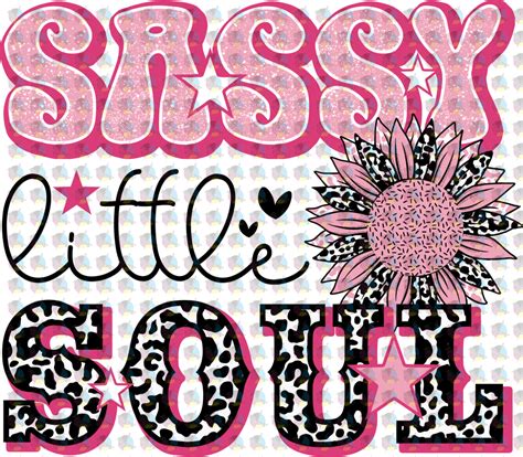 Rts Kids Sassy Lil Soul Glitter Dream Transfer Nu Kustomz Llc