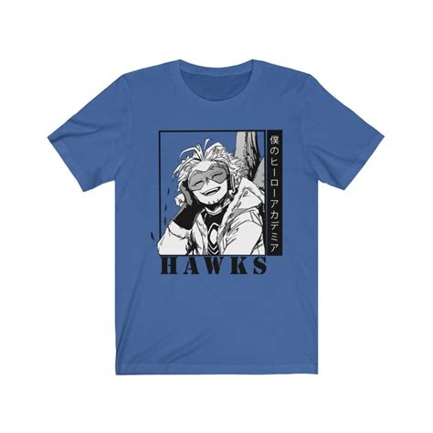 Camiseta Hawks Keigo Takami My Hero Academia Shirt Boku No Etsy