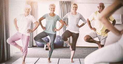 Balance Exercises For Seniors Heritage Senior Living