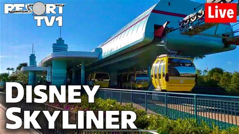 🔴live Disney Skyliner Resort Hopping In 1080p Walt Disney World Live